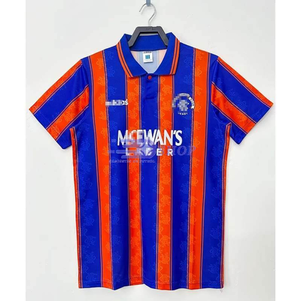 Camiseta Rangers FC 1993/94 2ª Equipación Retro