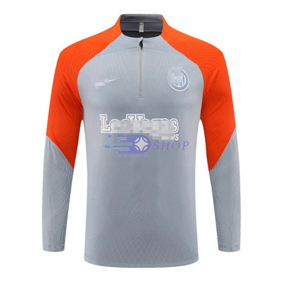 Sudadera de Entrenamiento Inter de Milán Gris/Naranja 2024/2025