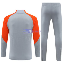Sudadera de Entrenamiento Inter de Milán Gris/Naranja 2024/2025