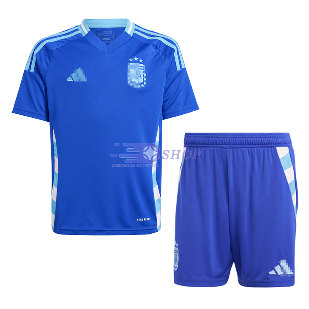 Camiseta Argentina 2024 2ª Equipación Niño Kit