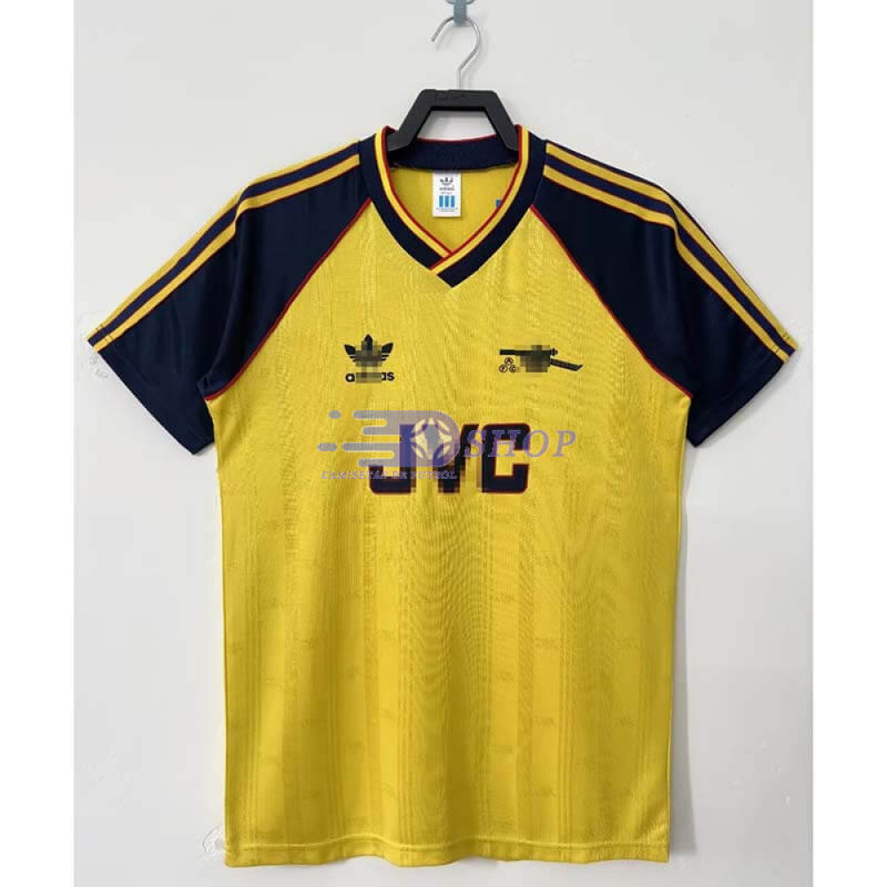 Camiseta Arsenal 1988/90 2ª Equipación Retro