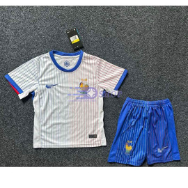 Camiseta Francia 2024 2ª Equipación Niño Kit