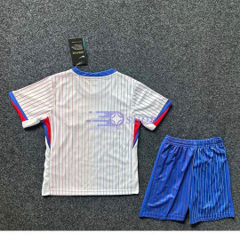 Camiseta Francia 2024 2ª Equipación Niño Kit