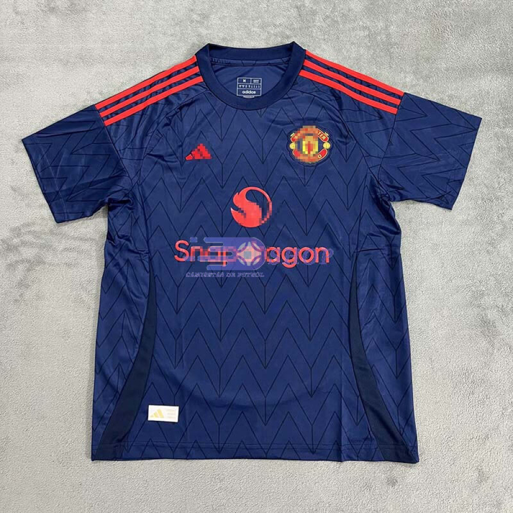 Camiseta Manchester United Azul Oscuro 2024/2025