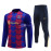 Sudadera de Entrenamiento Barcelona Rojo/Azul 2024/2025 Kit