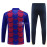 Sudadera de Entrenamiento Barcelona Rojo/Azul 2024/2025 Kit