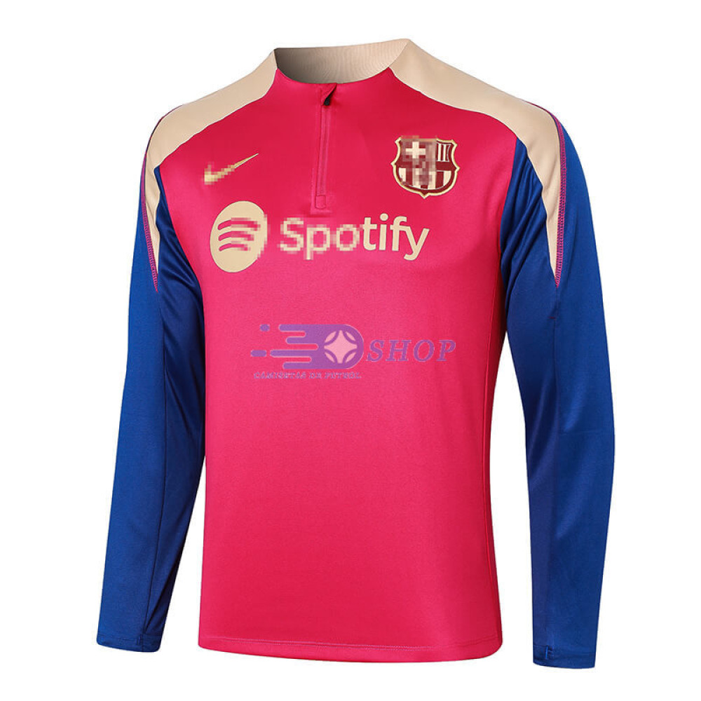 Sudadera de Entrenamiento Barcelona Rojo/Azul/Dorado 2024/2025