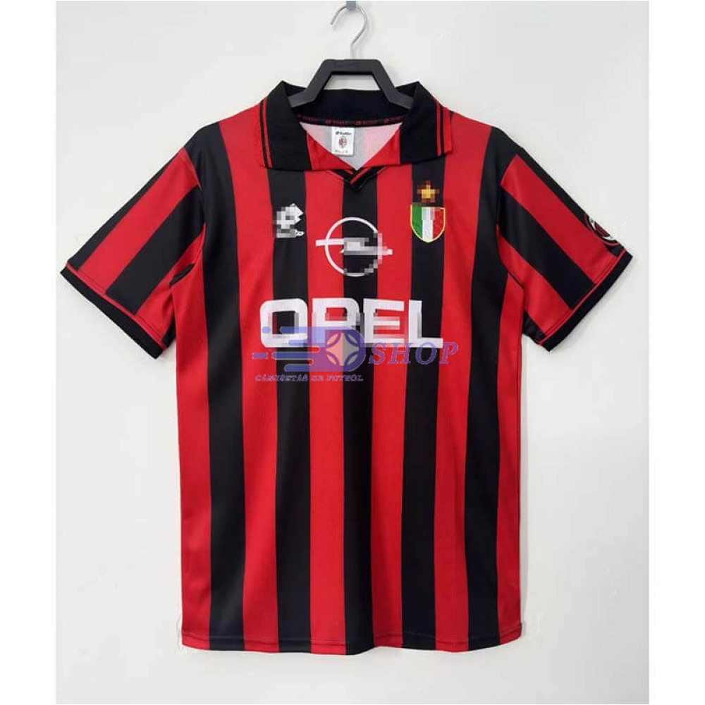 Camiseta AC Milan 1996/97 1ª Equipación Retro