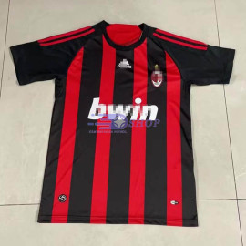 Camiseta AC Milan 2008/09 1ª Equipación Retro