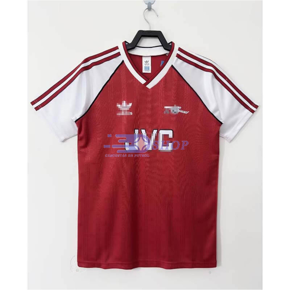 Camiseta Arsenal 1988/90 1ª Equipación Retro