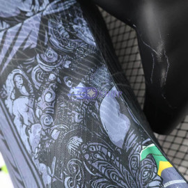 Camiseta Brasil Negro/Gris 2024 (EDICIÓN JUGADOR)