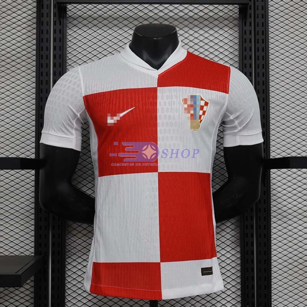 Camiseta Croacia 2024 1ª Equipación (EDICIÓN JUGADOR)