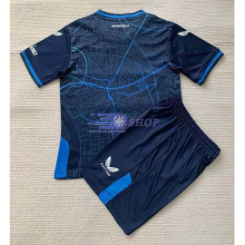 Camiseta Leverkusen 2024/2025 Azul Especial Edición Niño Kit