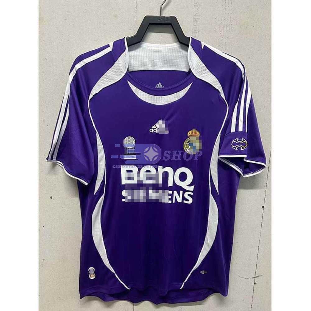Camiseta Real Madrid 2006/07 2ª Equipación Retro
