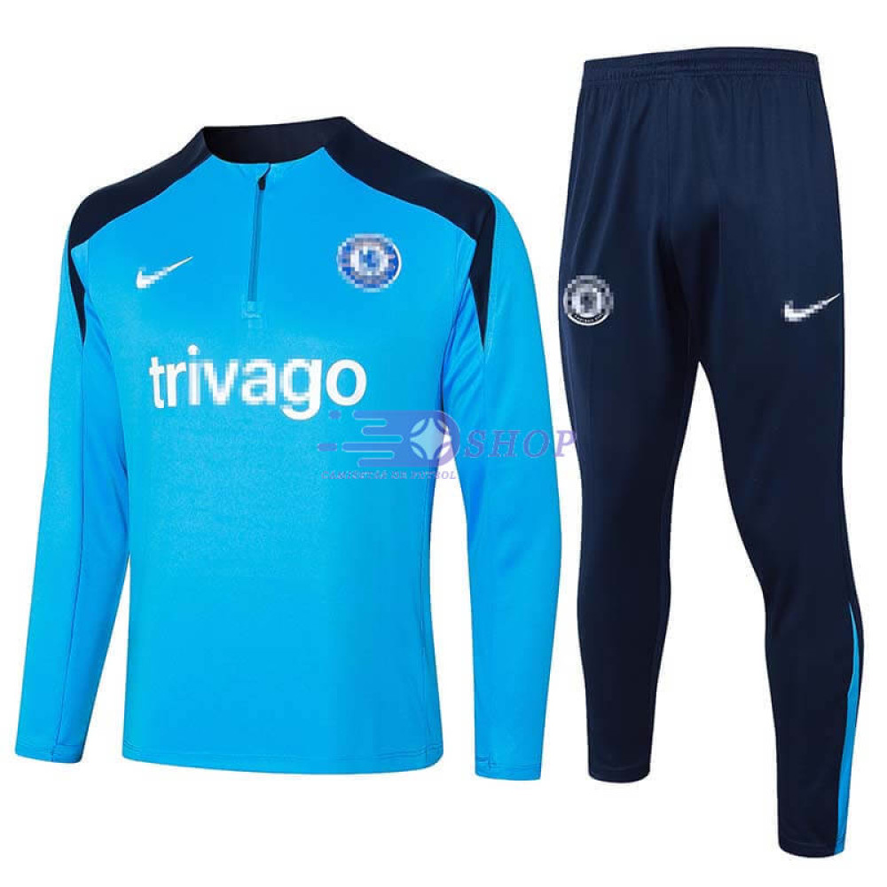 Sudadera de Entrenamiento Chelsea FC Azul 2024/2025 Kit