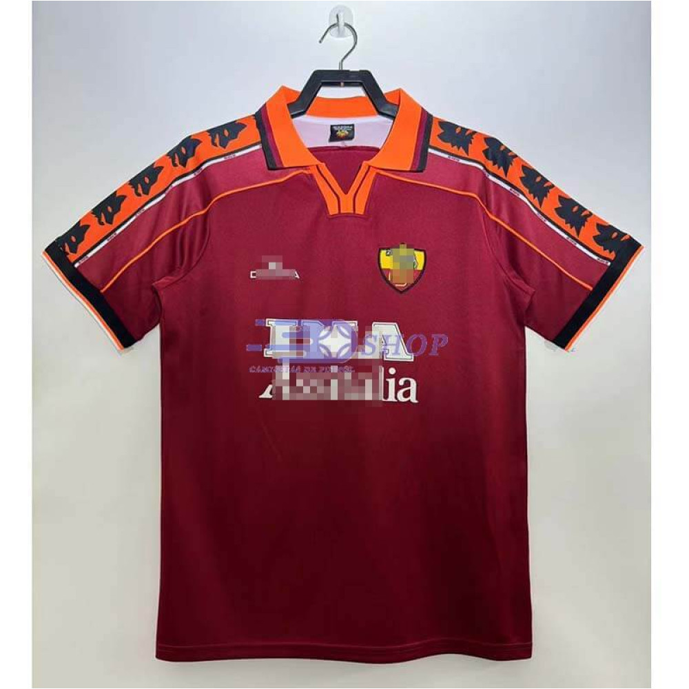 Camiseta AS Roma 1998/99 1ª Equipación Retro
