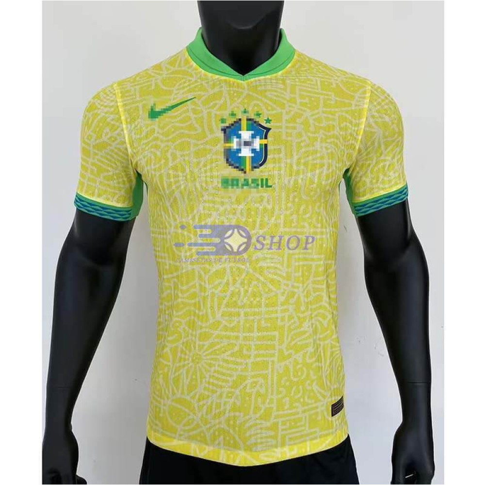 Camiseta Brasil 2024 1ª Equipación (EDICIÓN JUGADOR)