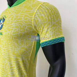 Camiseta Brasil 2024 1ª Equipación (EDICIÓN JUGADOR)