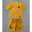 Camiseta De Portero Portugal 2024 Amarillo Niño Kit