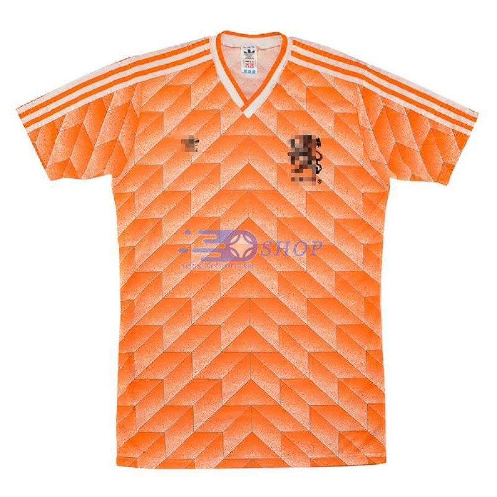 Camiseta Holanda 1988 1ª Equipación Retro