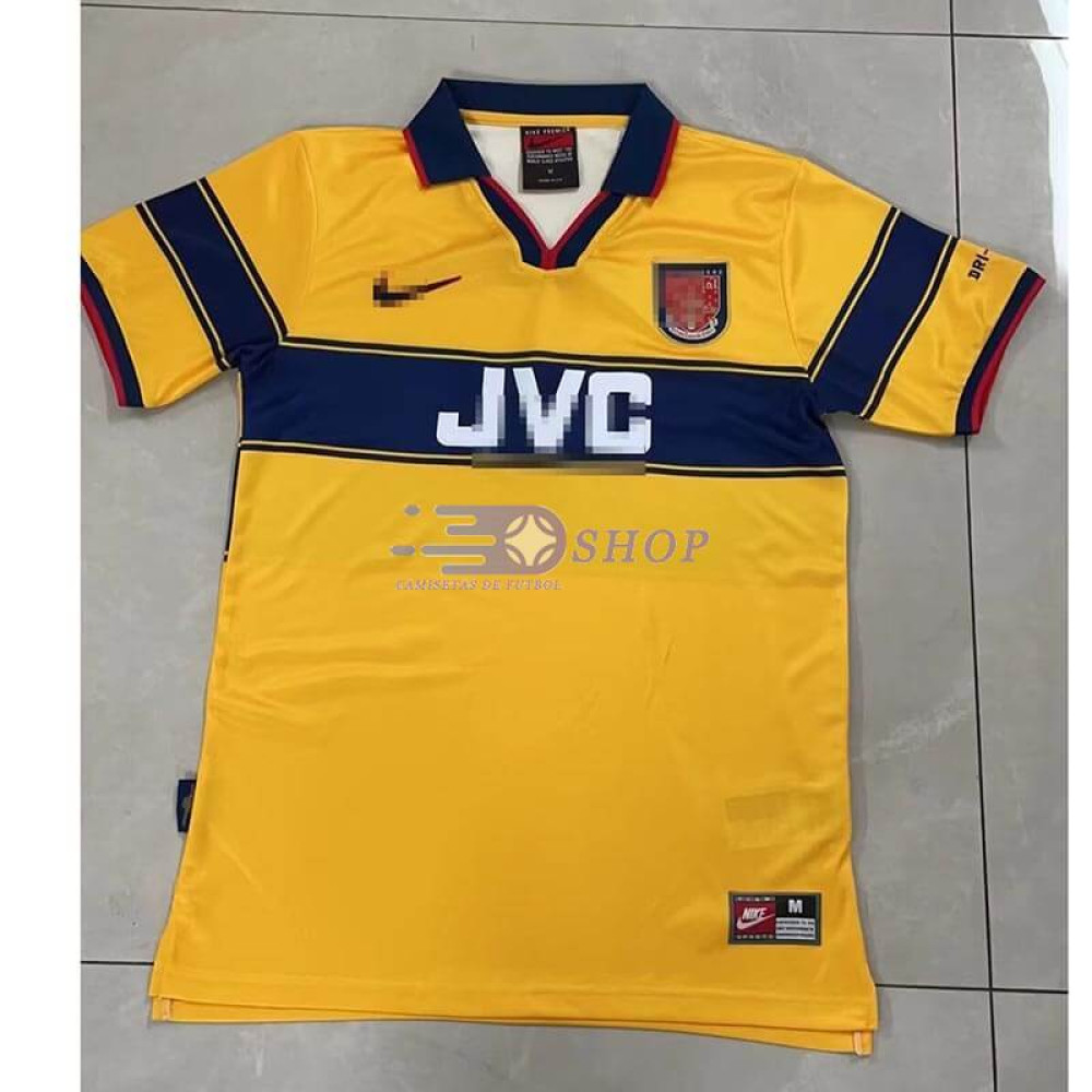 Camiseta Arsenal 1997/99 2ª Equipación Retro