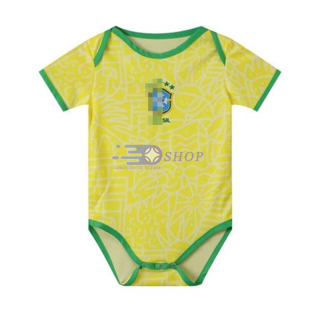  Camiseta Brasil 2024 1ª Equipación Baby