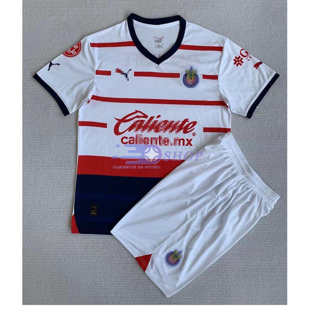 Camiseta Chivas 2023/2024 2ª Equipación Niño Kit