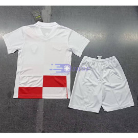Camiseta Croacia 2024 1ª Equipación Niño Kit