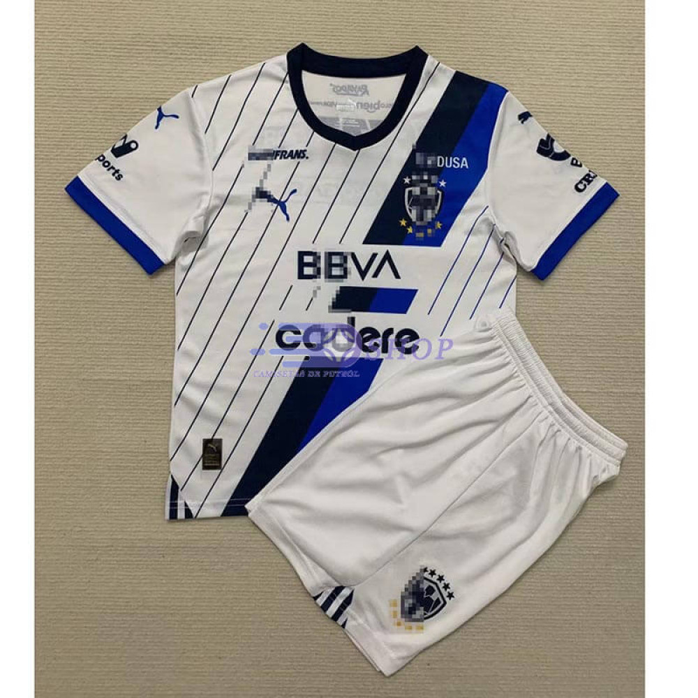 Camiseta Monterrey 2023/2024 2ª Equipación Niño Kit