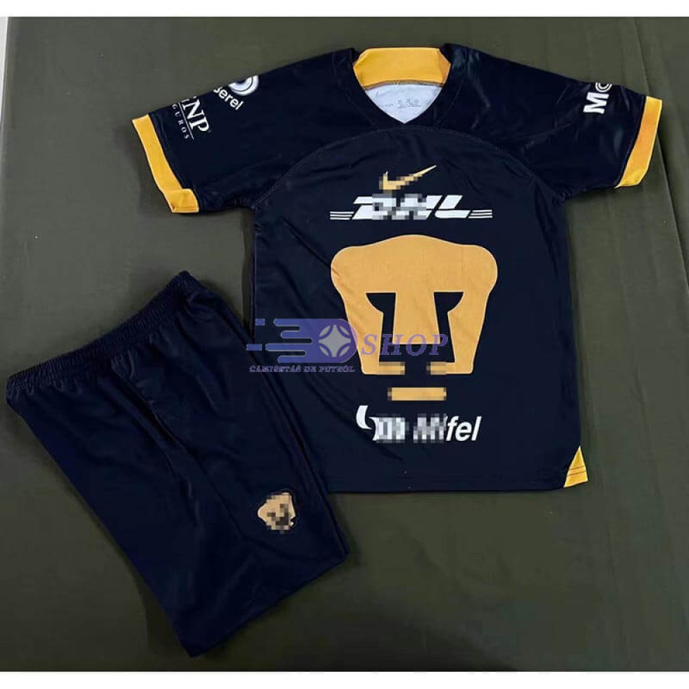 Camiseta Pumas UNAM 2023/2024 2ª Equipación Niño Kit