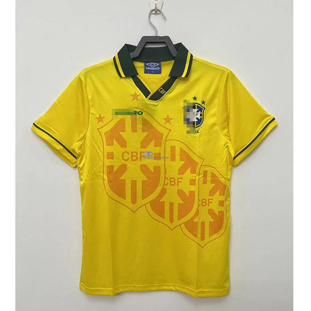 Camiseta Brasil 1994 1ª Equipación Retro
