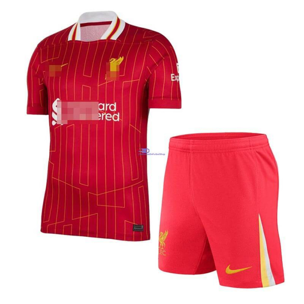 Camiseta Liverpool 2024/2025 1ª Equipación Niño Kit