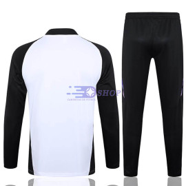 Sudadera de Entrenamiento Alemania Blanco/Negro 2024 Kit