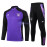 Sudadera de Entrenamiento Alemania Morado/Negro 2024 Kit