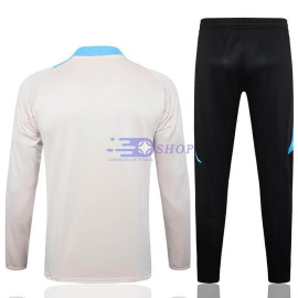 Sudadera de Entrenamiento Argentina Beige/Azul 2024 Kit