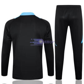 Sudadera de Entrenamiento Argentina Negro/Azul 2024 Kit