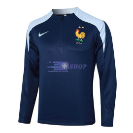 Sudadera de Entrenamiento Francia Azul Marino 2024