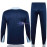 Sudadera de Entrenamiento Francia Azul Marino 2024 Kit