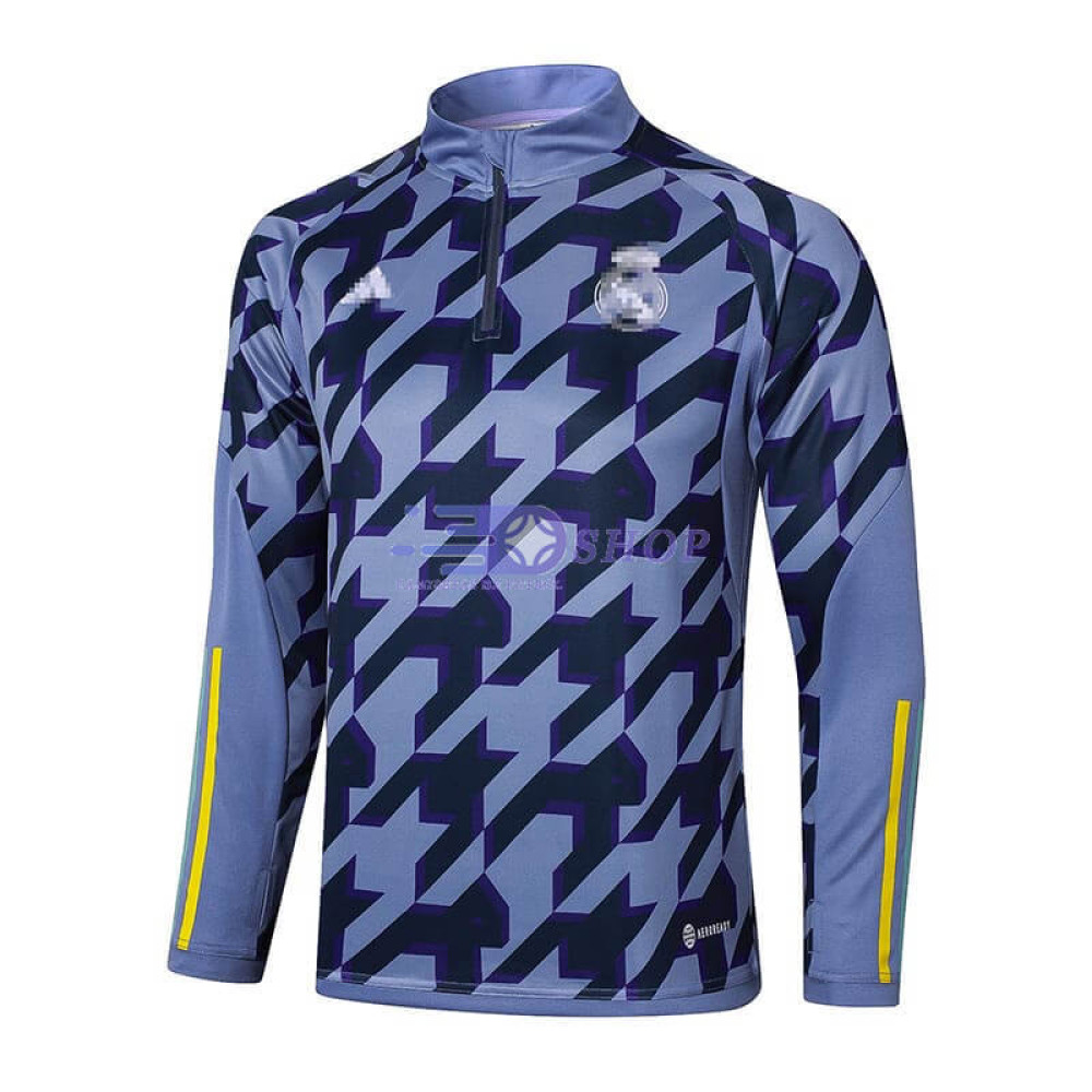 Sudadera de Entrenamiento Real Madrid Gris/Negro 2024/2025