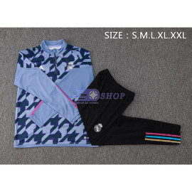 Sudadera de Entrenamiento Real Madrid Gris/Negro 2024/2025