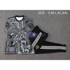 Sudadera de Entrenamiento Cuello Redondo Arsenal Negro 2024/2025 Kit