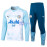 Sudadera de Entrenamiento Cuello Redondo Manchester City Azul/Blanco 2024/2025 Kit