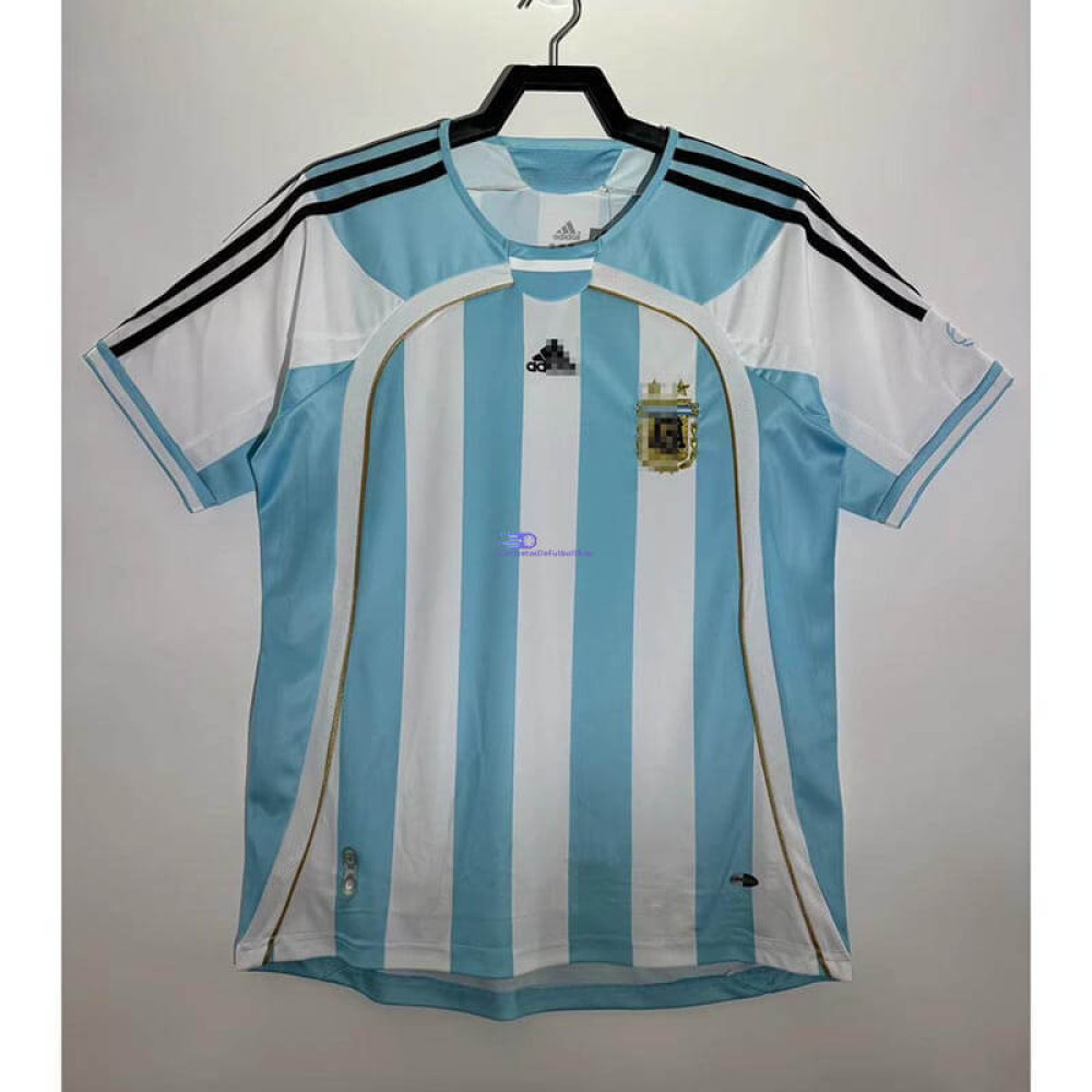 Camiseta Argentina 2006/07 1ª Equipación Retro