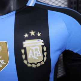 Camiseta Argentina Azul/Negro 2024 (EDICIÓN JUGADOR)
