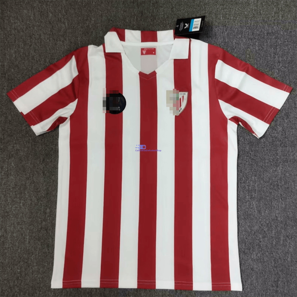 Camiseta Athletic de Bilbao 1984 1ª Equipación Retro