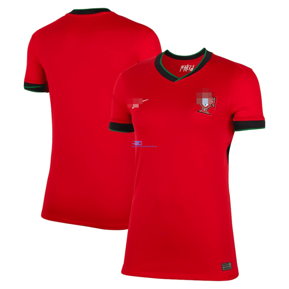 Camiseta Portugal 2024 1ª Equipación Mujer