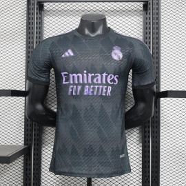 Camiseta Real Madrid Negro/Morado 2024/2025 (EDICIÓN JUGADOR)