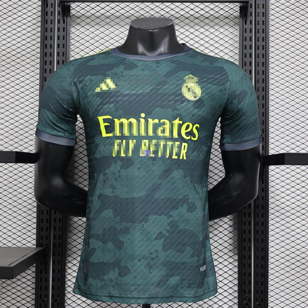 Camiseta Real Madrid Verde Oscuro 2024/2025 (EDICIÓN JUGADOR)