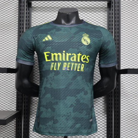 Camiseta Real Madrid Verde Oscuro 2024/2025 (EDICIÓN JUGADOR)