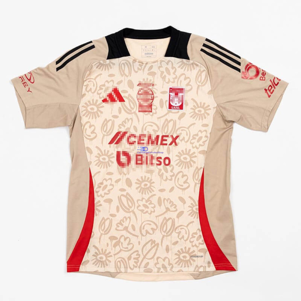 Camiseta Tigres UANL 2023/2024 Beige Especial Edición